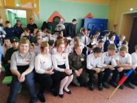 Поздравление ребят 5 класса с Днем защитника отечества