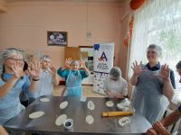 Мастер-класс по приготовлению булочек и пирожков.