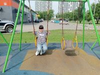 Отдых в сквере Кузьменчука